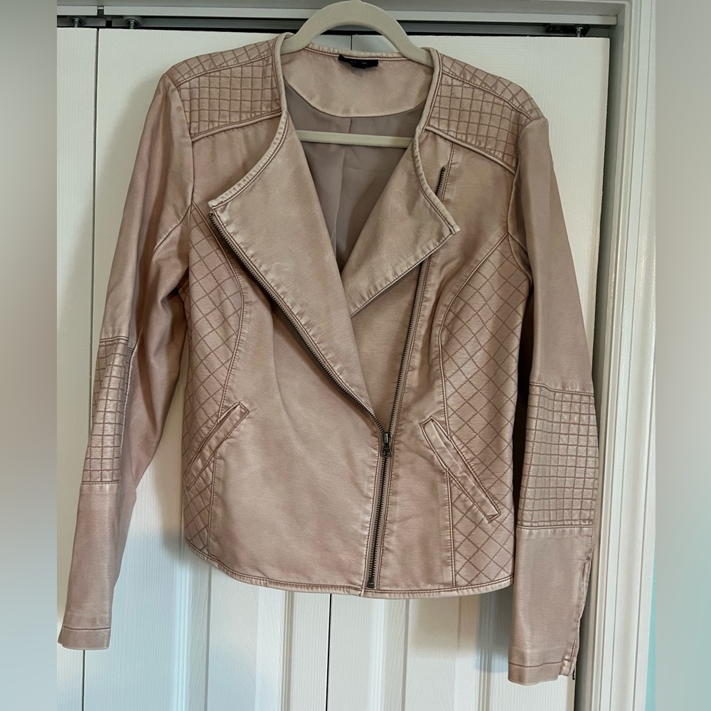 Faux Leather Jacket